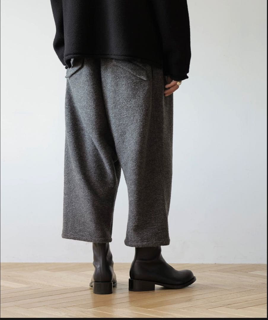 【限定値下げ】MB ULTIMATE FABRIC ウール縮絨サルエルパンツ