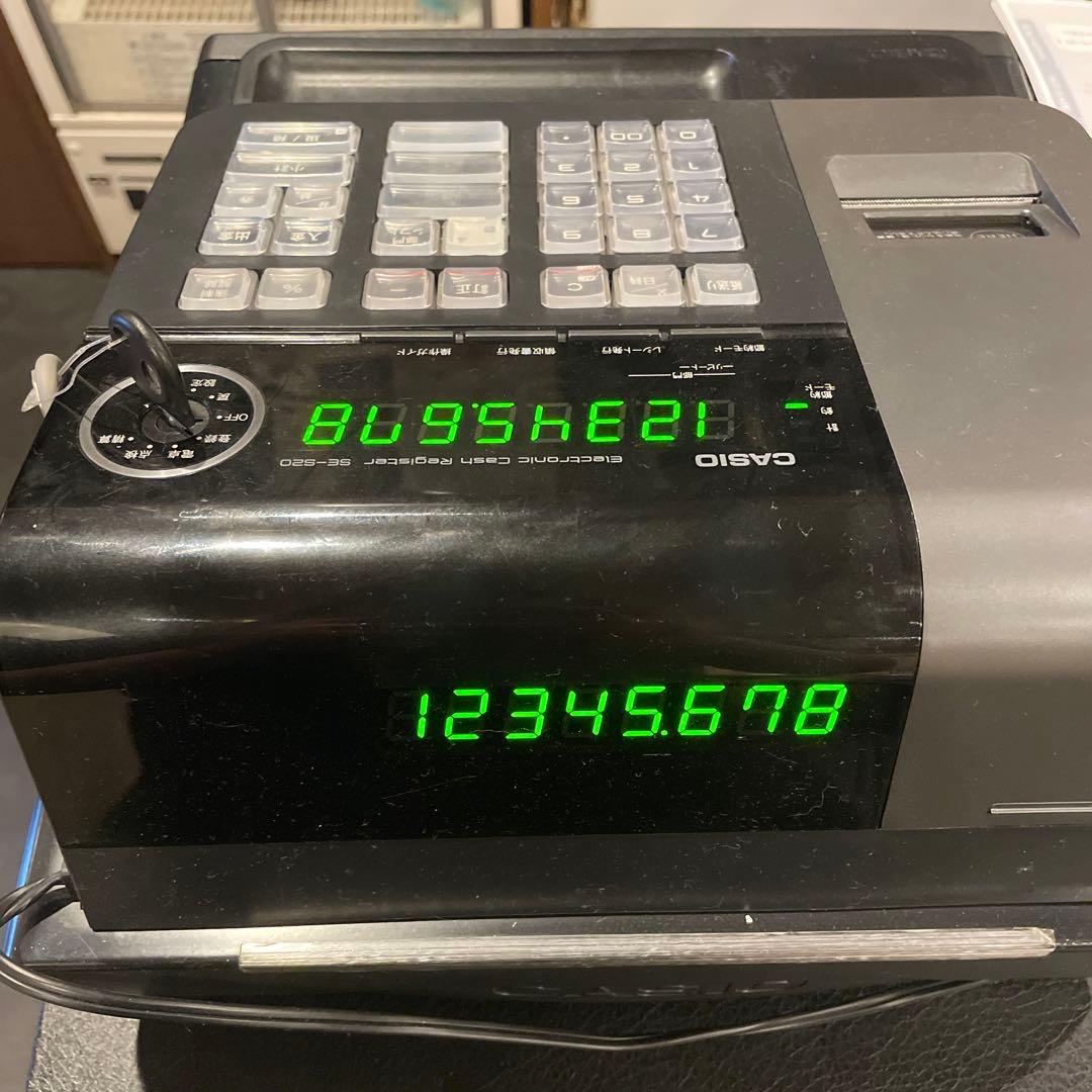 《最終値下げ》CASIO 電子レジスター SE-S20