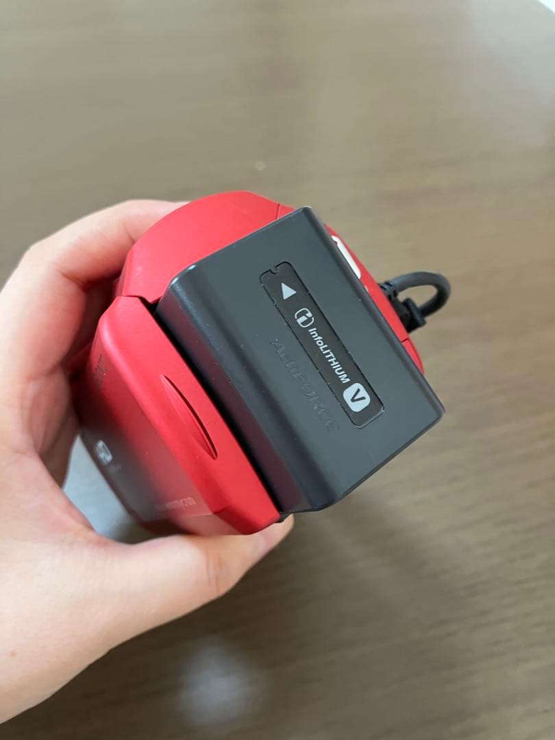 SONY HDR-CX680 デジタルHDビデオカメラ レッド　動作確認済み