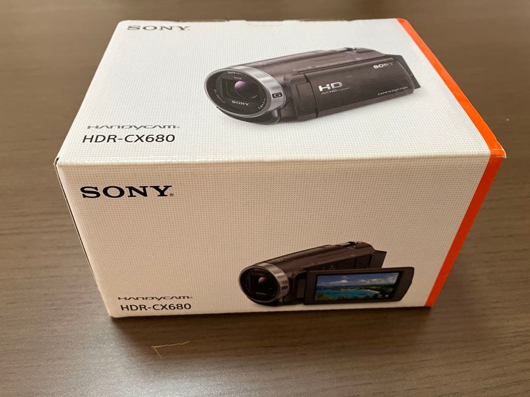 SONY HDR-CX680 デジタルHDビデオカメラ レッド　動作確認済み
