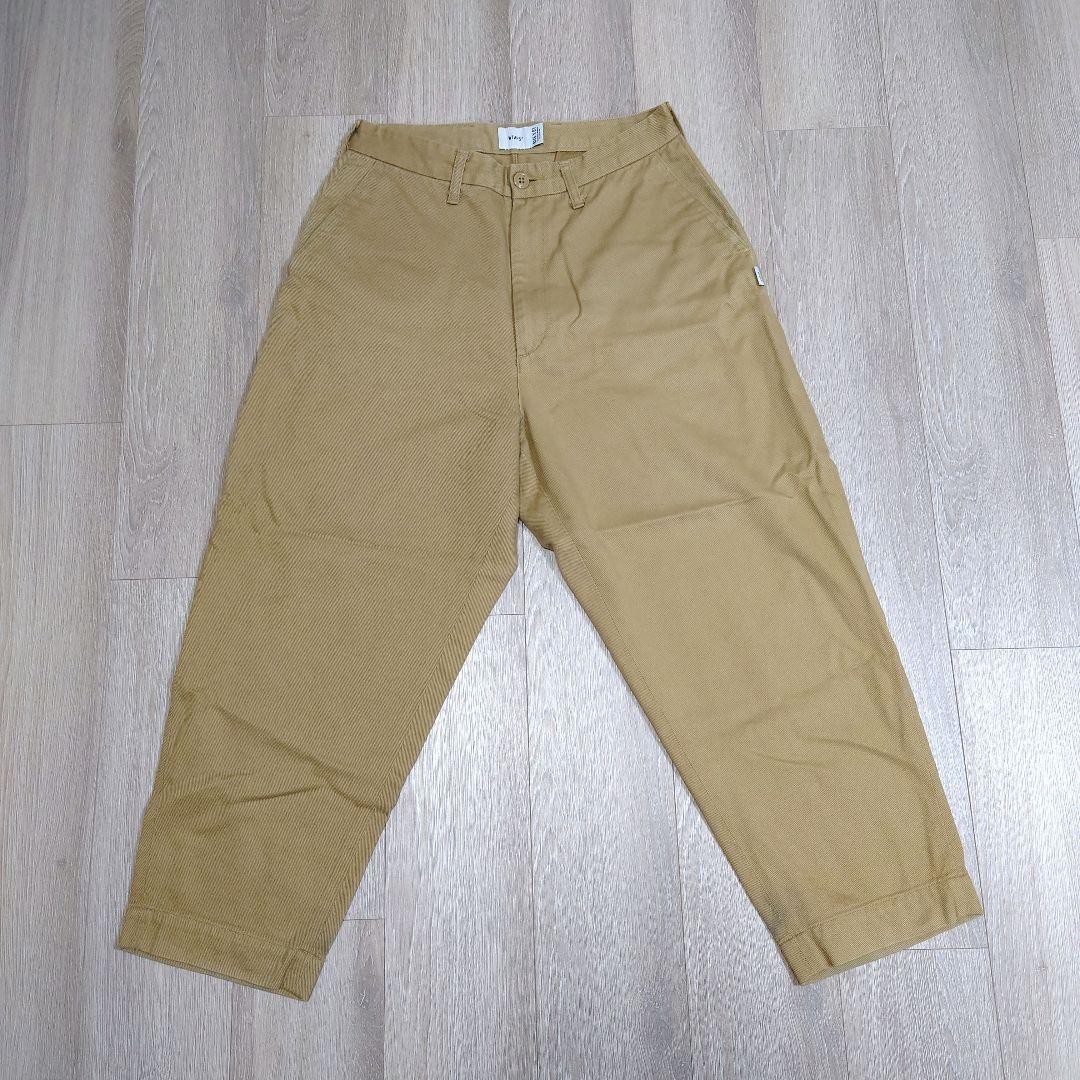 WTAPS UNION 01 TROUSERS ベージュ S 中古