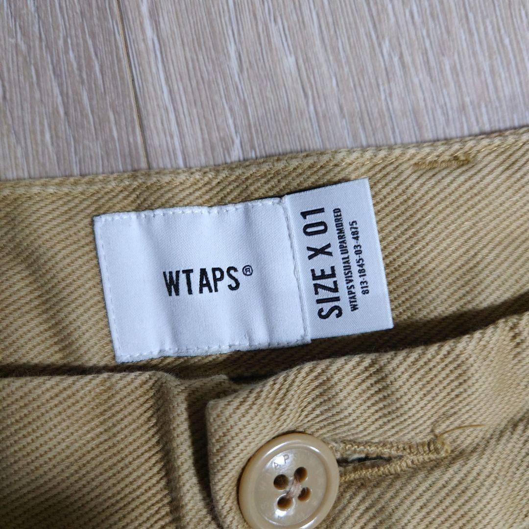 WTAPS UNION 01 TROUSERS ベージュ S 中古