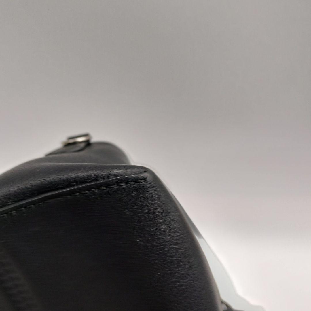 FENDI ブラックレザー バイザウェイ ショルダーバッグ