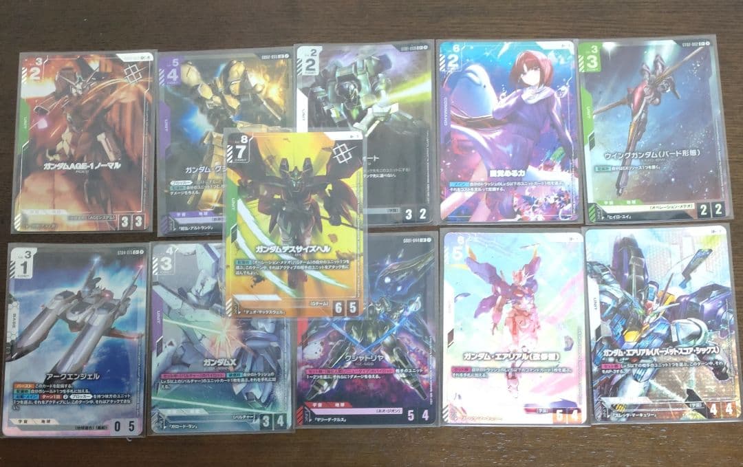 【商品説明必読】ガンダムカードゲーム　人気カード11枚まとめ売り