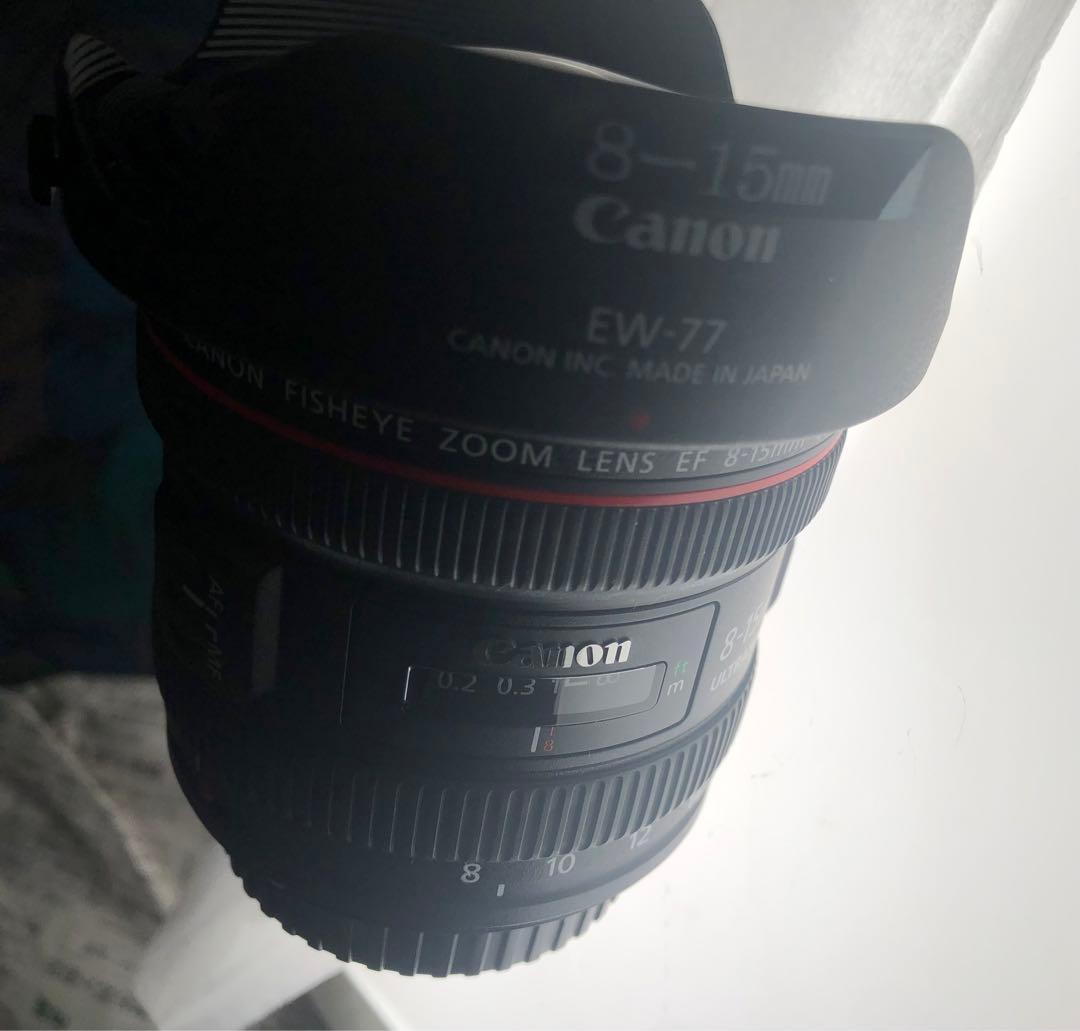 最終価格キヤノン Canon EF8-15mm f/4L Fisheye USM