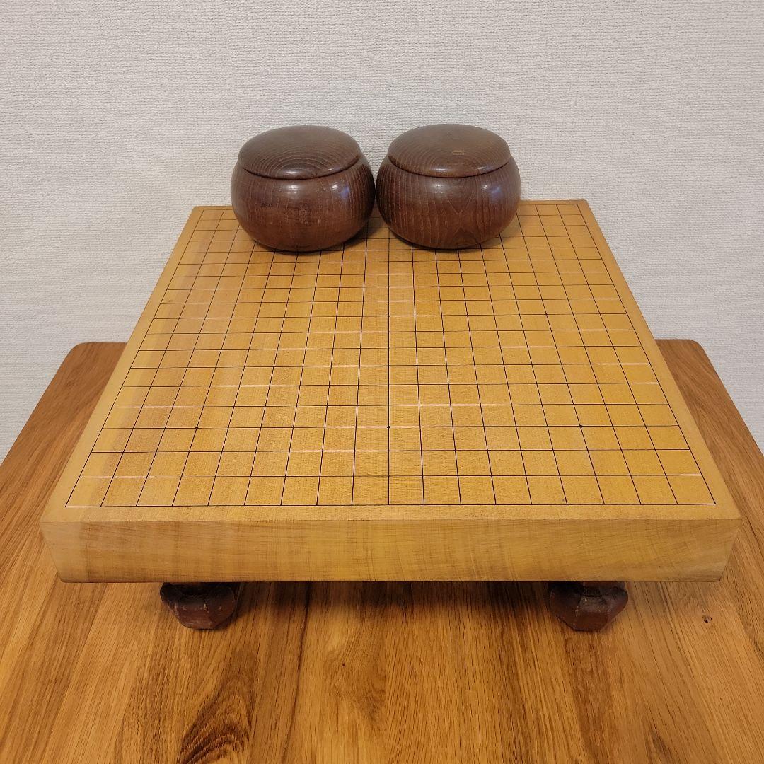 囲碁盤と碁石セット