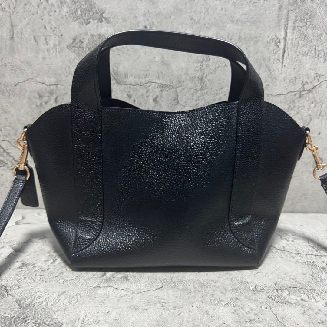 未使用級✨️コーチ 2way ショルダーバッグ ハドリー ホーボー21 レザー 黒
