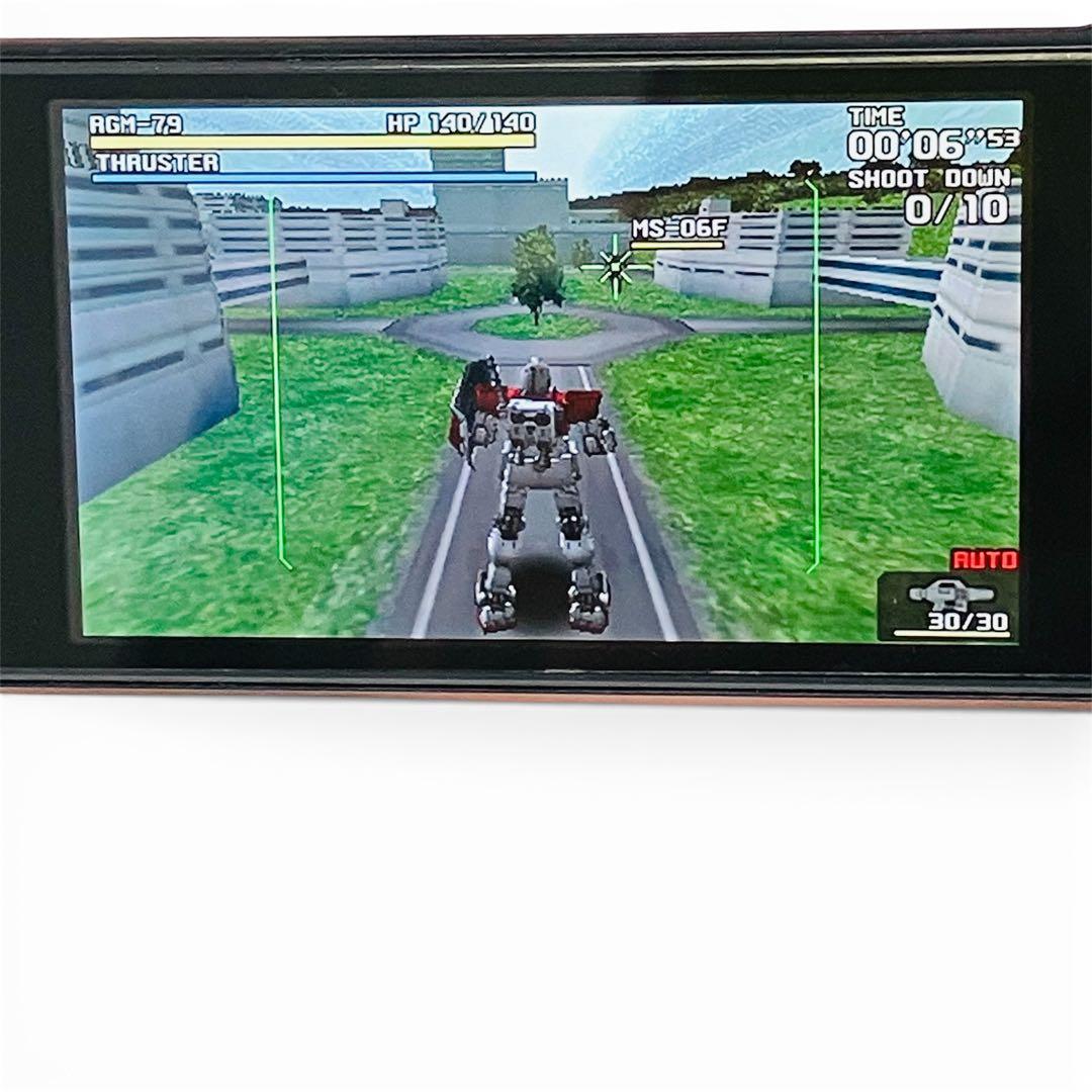 【激レアゲーム入】docomo P-04B オレンジ ガンダム体験版 動作OK