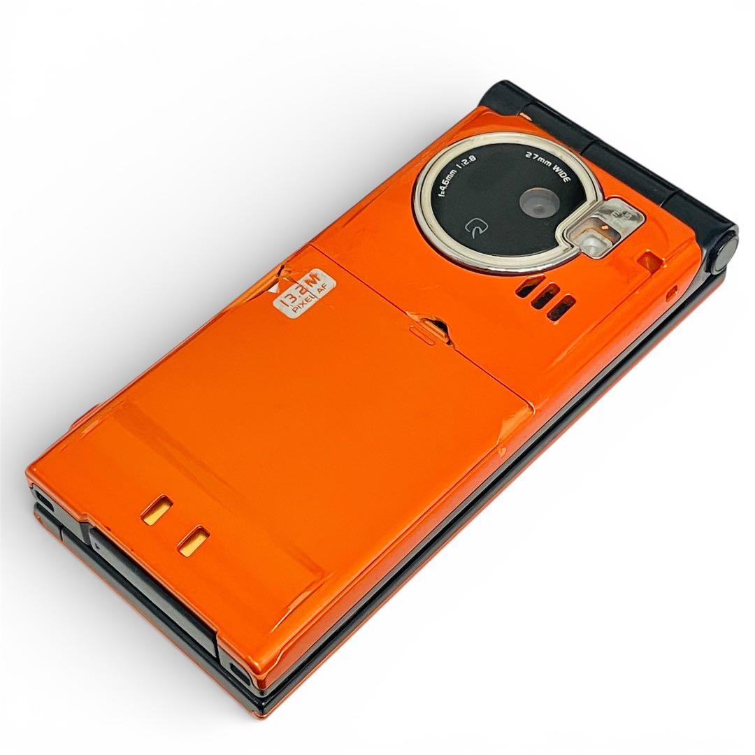 【激レアゲーム入】docomo P-04B オレンジ ガンダム体験版 動作OK