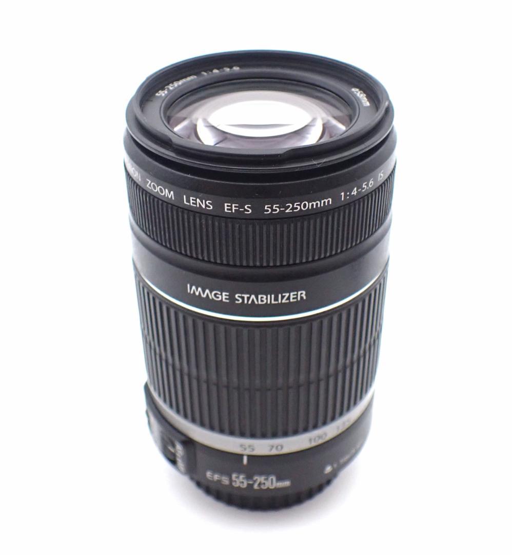 CANON EFS55-250mm F4-5.6 IS EOSシリーズ用 美品!