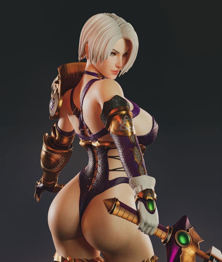 1/4　未塗装 未組立　フィギュア　ガレージキット 　アイヴィー