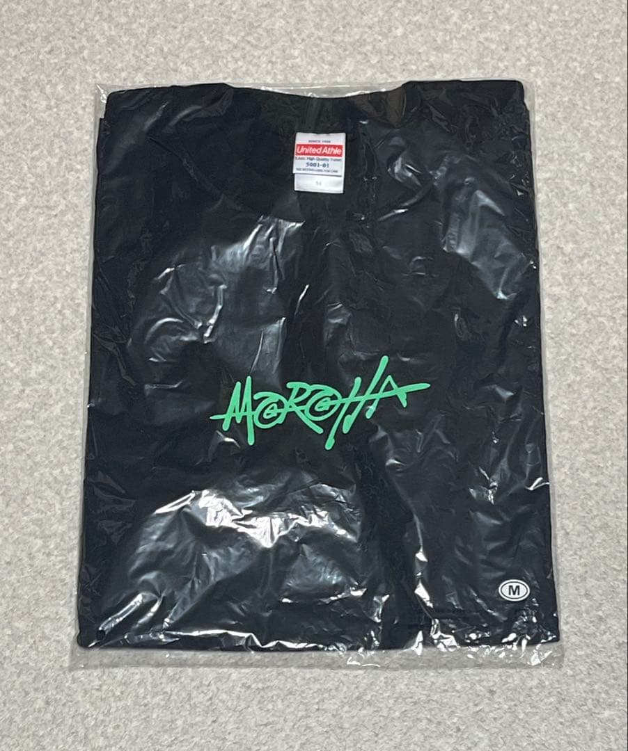 MOROHA 2men Tシャツ Mサイズ 黒 新品