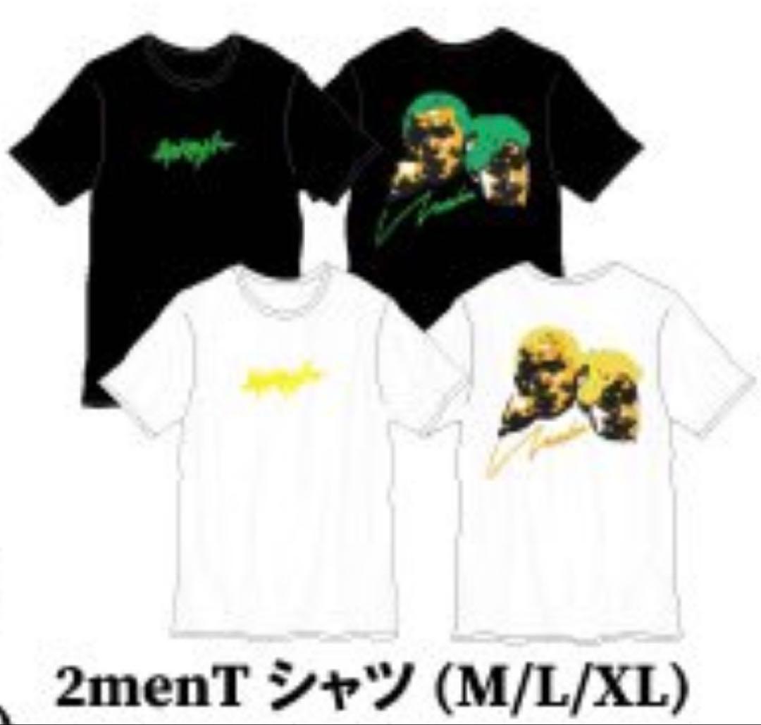 MOROHA 2men Tシャツ Mサイズ 黒 新品