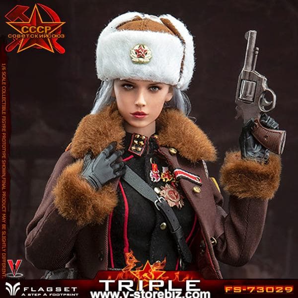レッドアラート ソビエト軍女性将校カチューシャ 1/6スケールタイプホットトイズ
