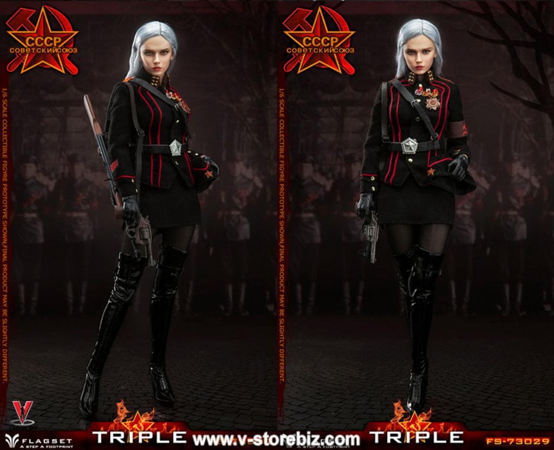 レッドアラート ソビエト軍女性将校カチューシャ 1/6スケールタイプホットトイズ
