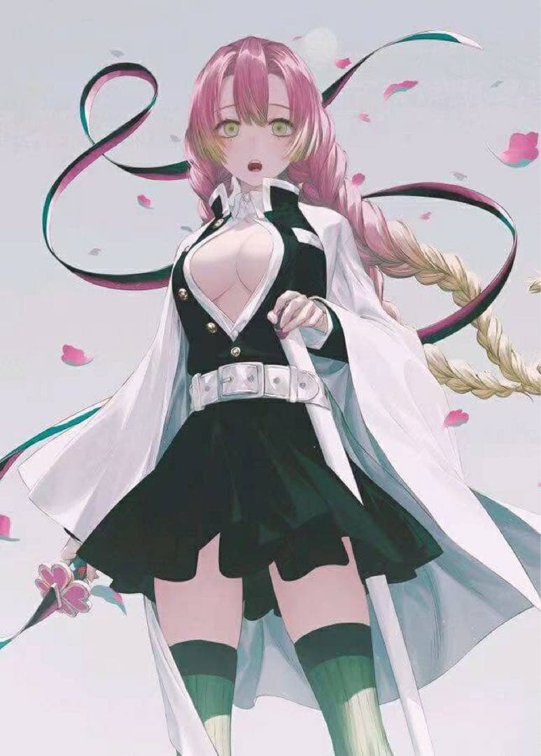 鬼滅の刃 恋柱 甘露寺蜜璃 日輪刀 日本刀 模造刀 武具 舞踊刀