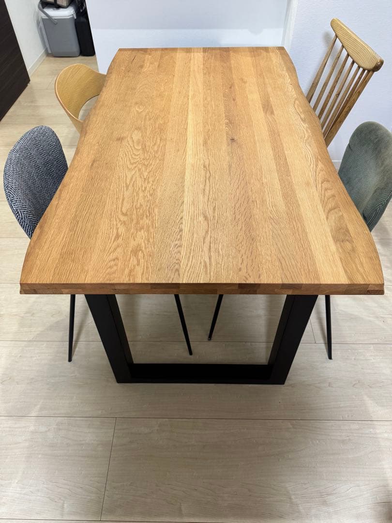 【鈴木しずか】ダイニングテーブル　madras II 天然木