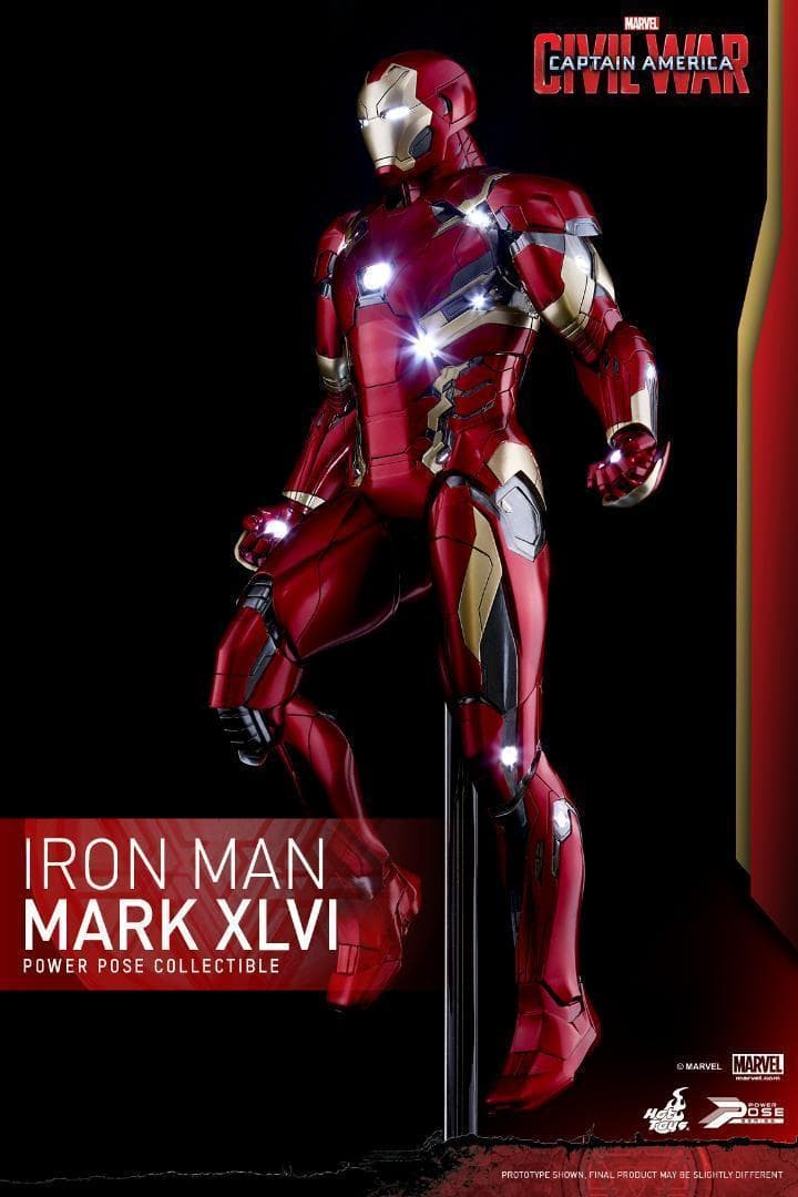 ☆新品☆アイアンマン・マーク46 1/6スケール フィギュア