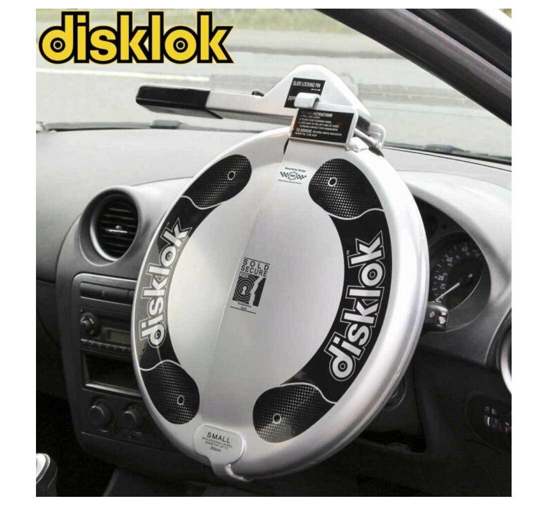 disklok ステアリングロック シルバー(Mサイズ)