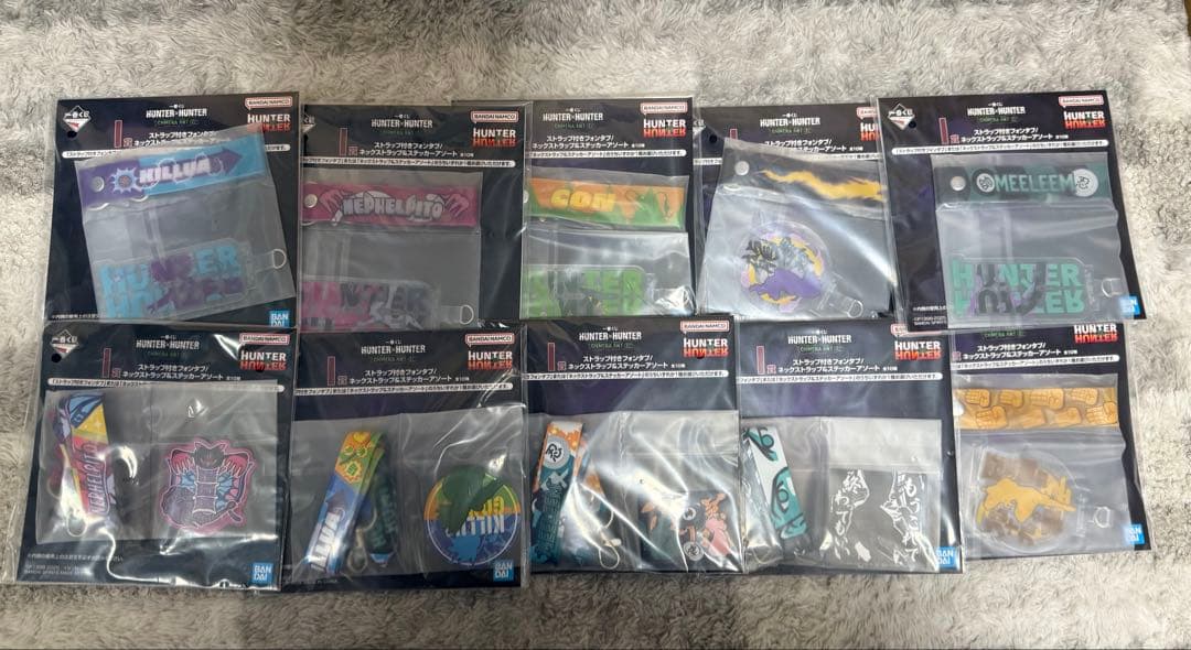 一番くじ HUNTER×HUNTER ラストワン、A、B、C、D、E賞 計31点