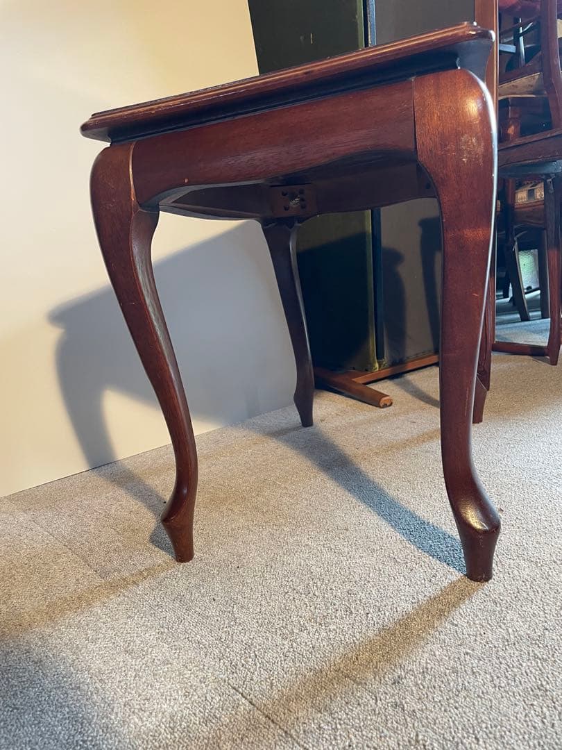 MARUNI マルニ木工 マキシマム サイドテーブル ロココ調 高級家具　猫脚