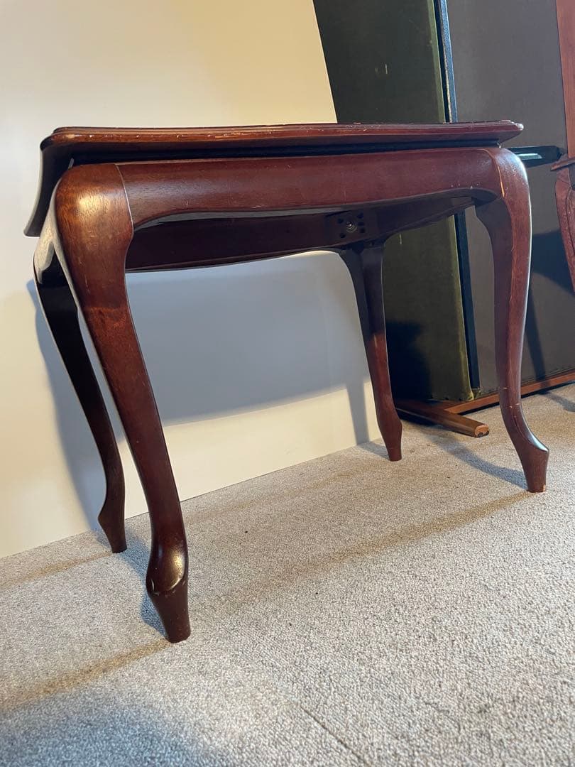 MARUNI マルニ木工 マキシマム サイドテーブル ロココ調 高級家具　猫脚