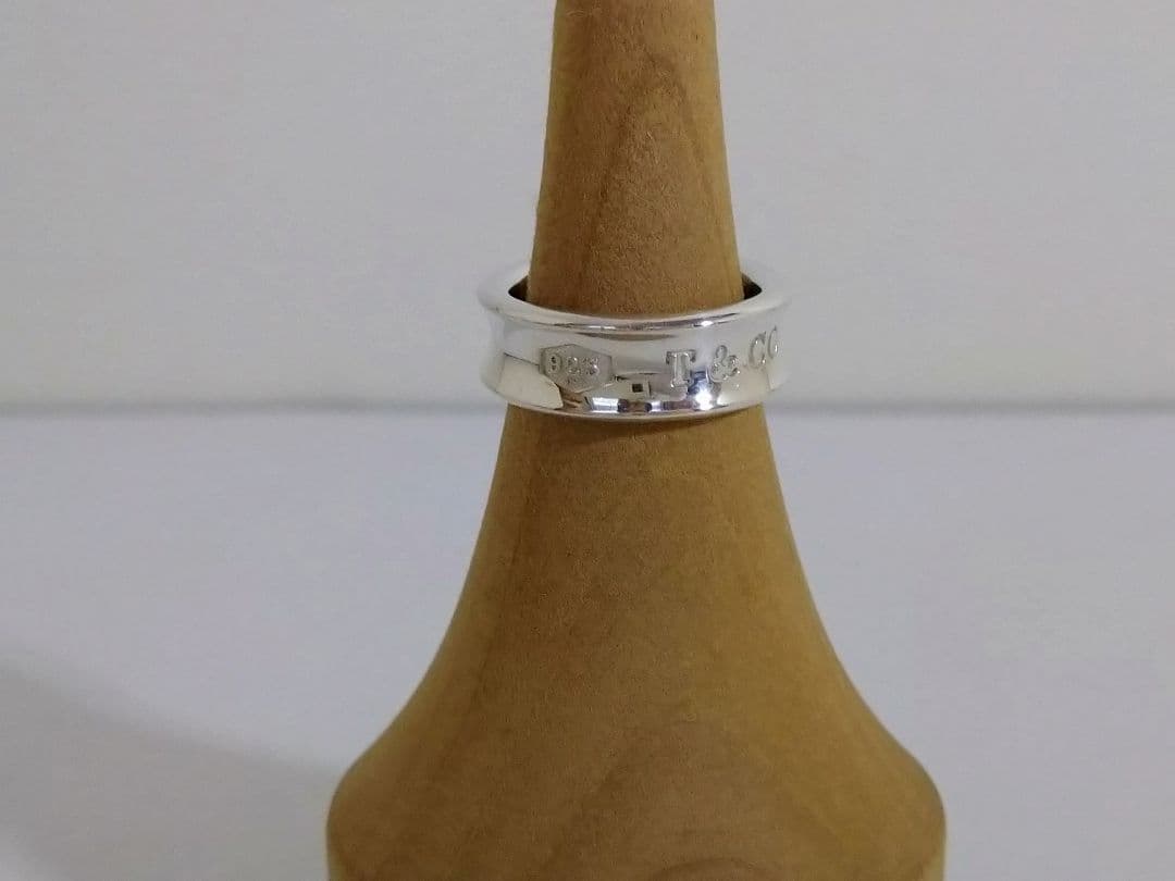 ティファニー　TIFFANY　ナロー　リング　指輪　約10.5号