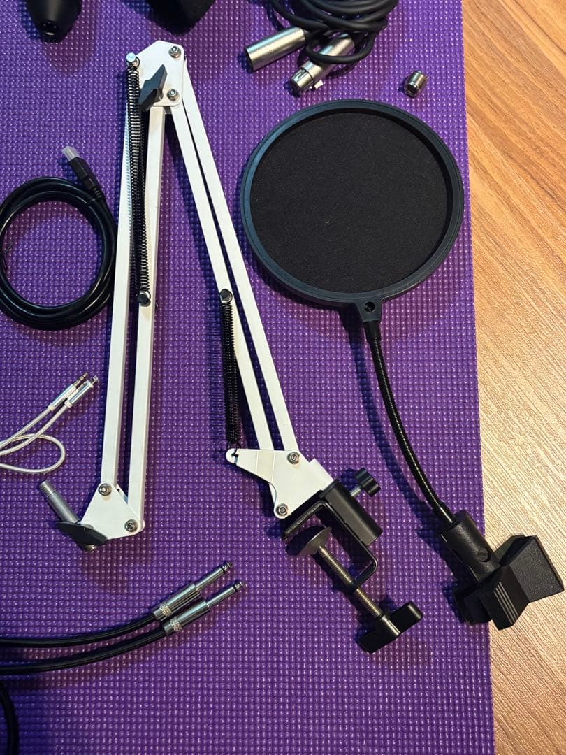 【配信スターターセット】YAMAHAミキサー　AG03 ケーブル、配信機材付き