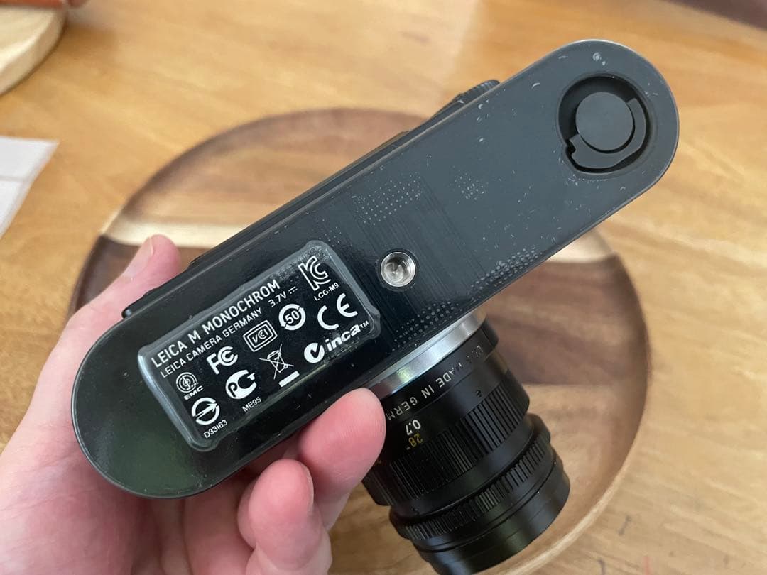 最終値下げ　ライカMモノクローム　CCD ＋ズミクロンレンズセット