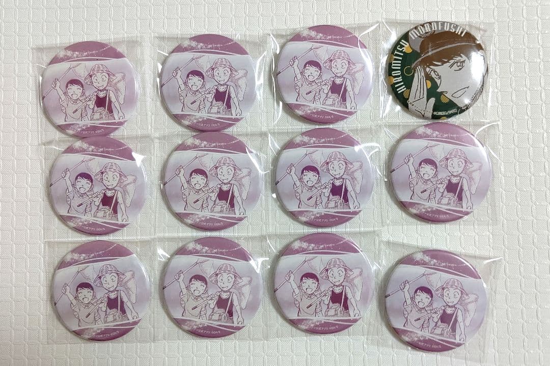 名探偵コナン 公式アプリ缶バッジ 12点 まとめ売り 諸伏景光