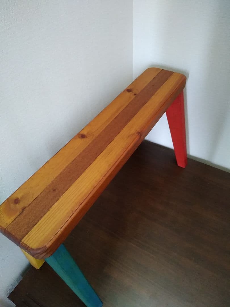 スリムベンチ.花台（ハンドメイド）