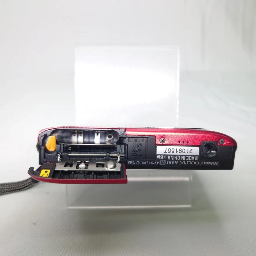 Nikon ニコン COOLPIX A100 コンパクトデジタルカメラ レッド