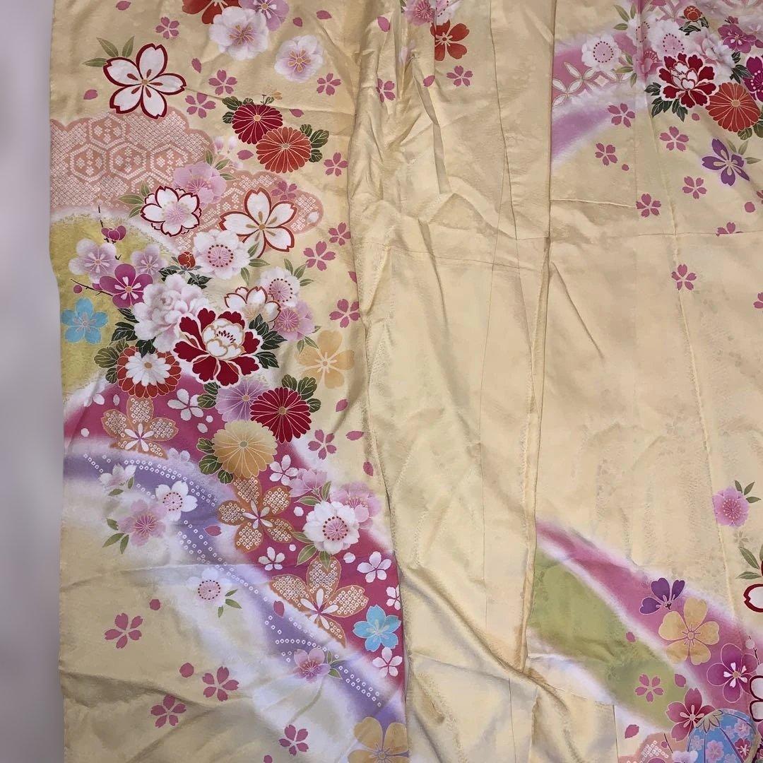 振袖と帯セット 古典柄