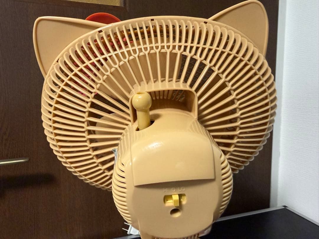 キティ　黒ギャル ハイビスカス 扇風機　レア