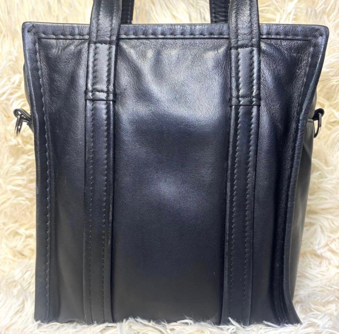 BALENCIAGAバザール ショルダーバッグ　トートバッグ　ブラック　2way