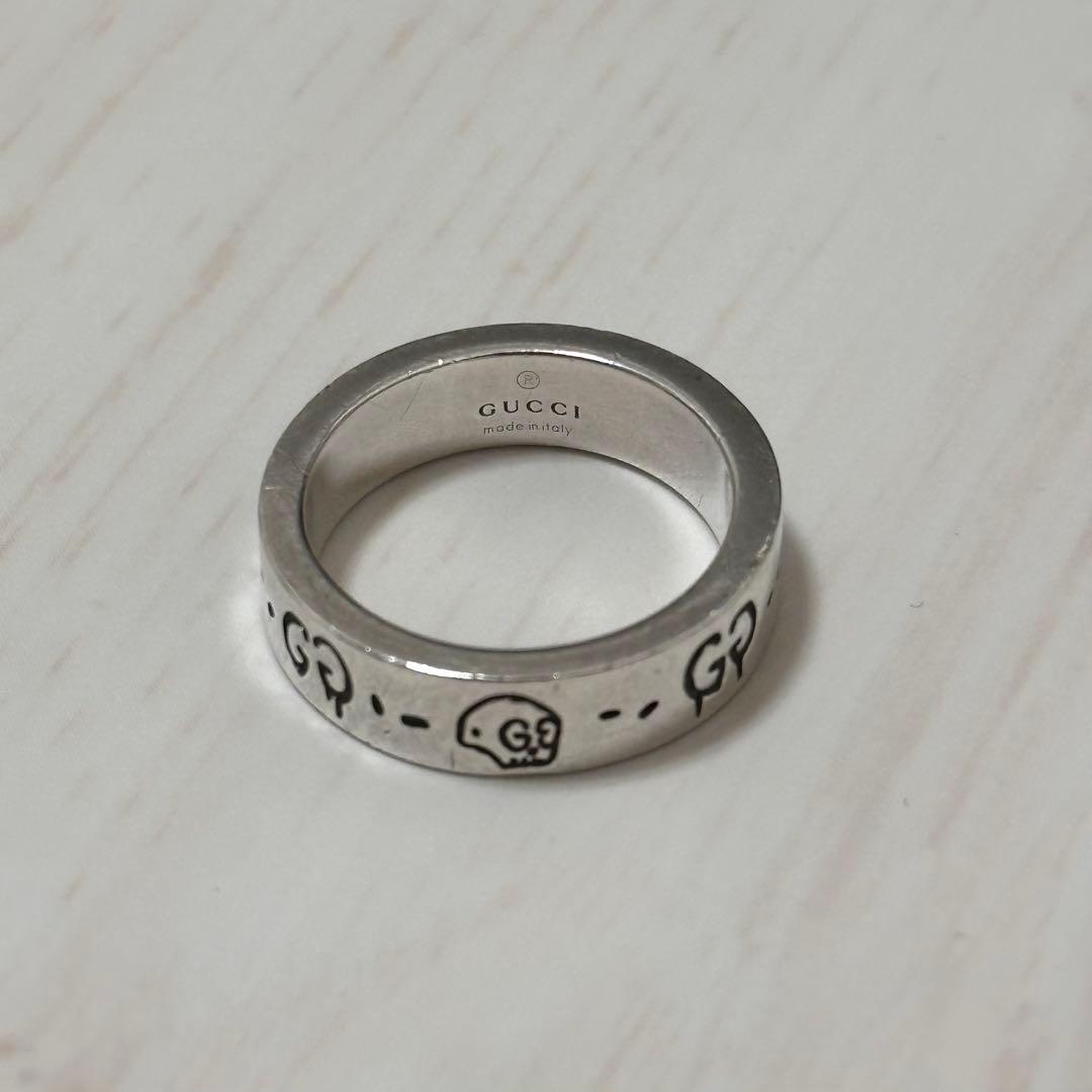 ！R！・:*+GUCCI シルバーリング ドクロ・:*+