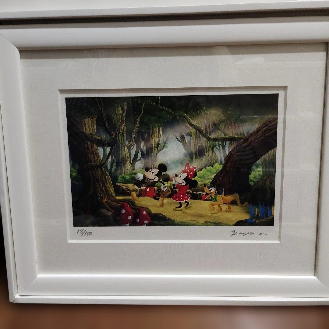 ミッキー・ミニー・プルート アート 18/150