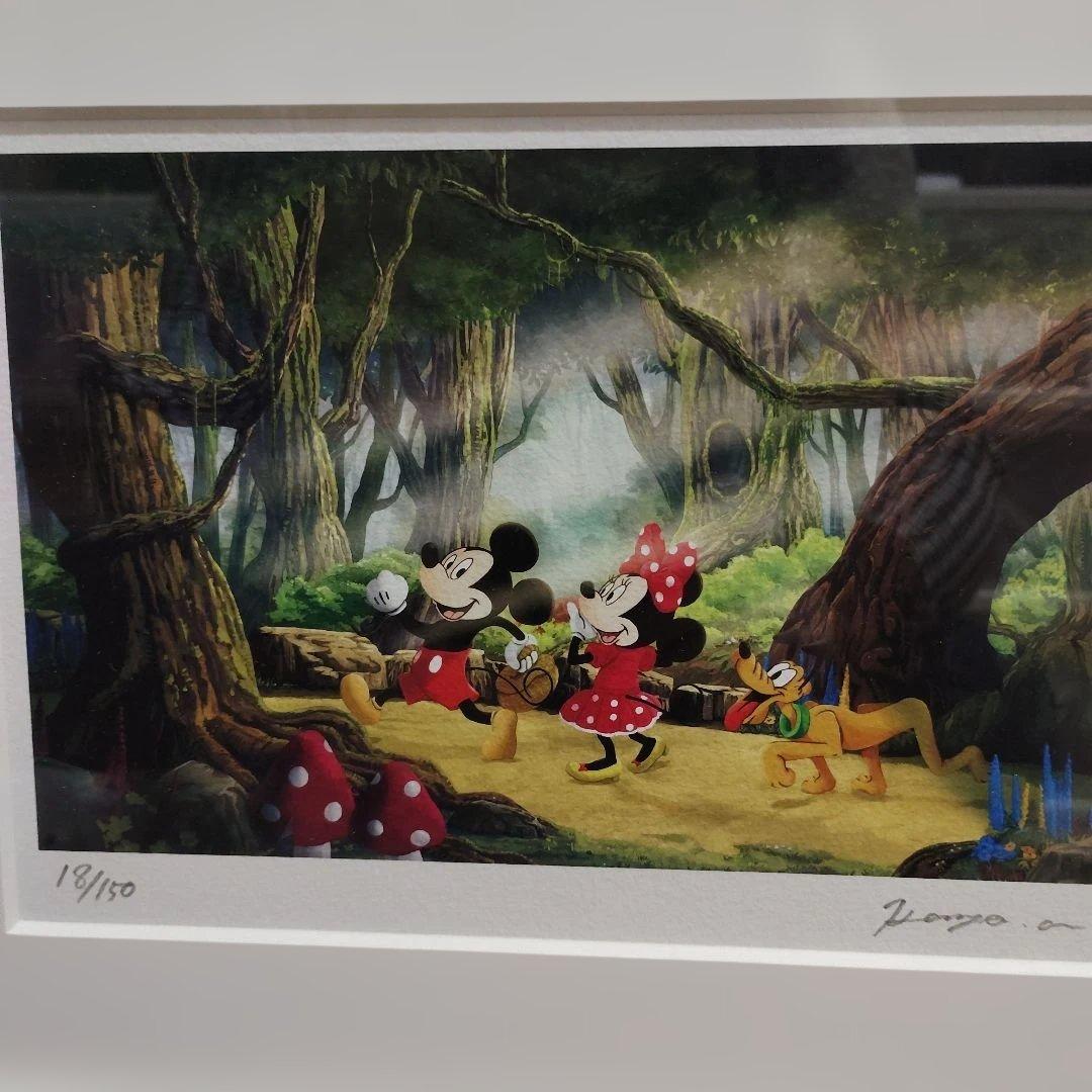 ミッキー・ミニー・プルート アート 18/150