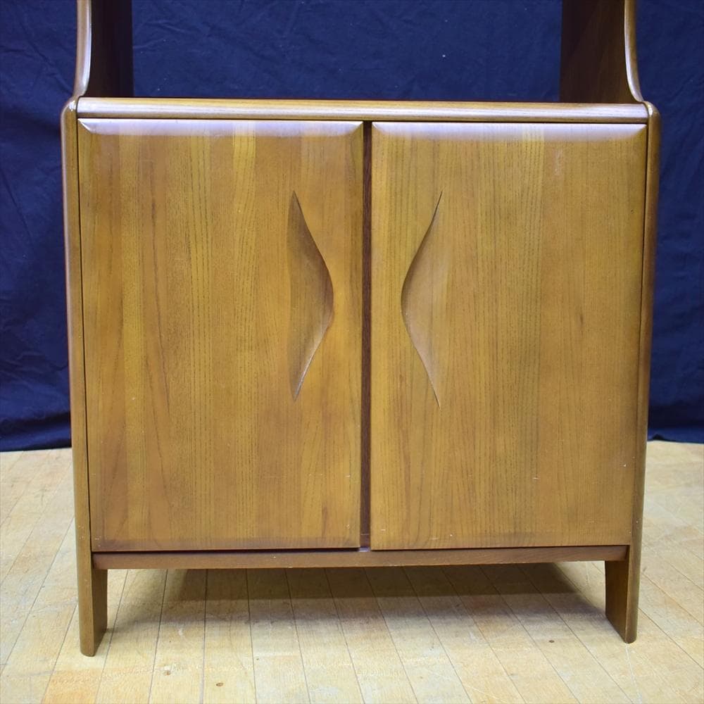 カリモク　天然木　電話台　FAX台　キャブネット　サイドボード　花台　コンソール