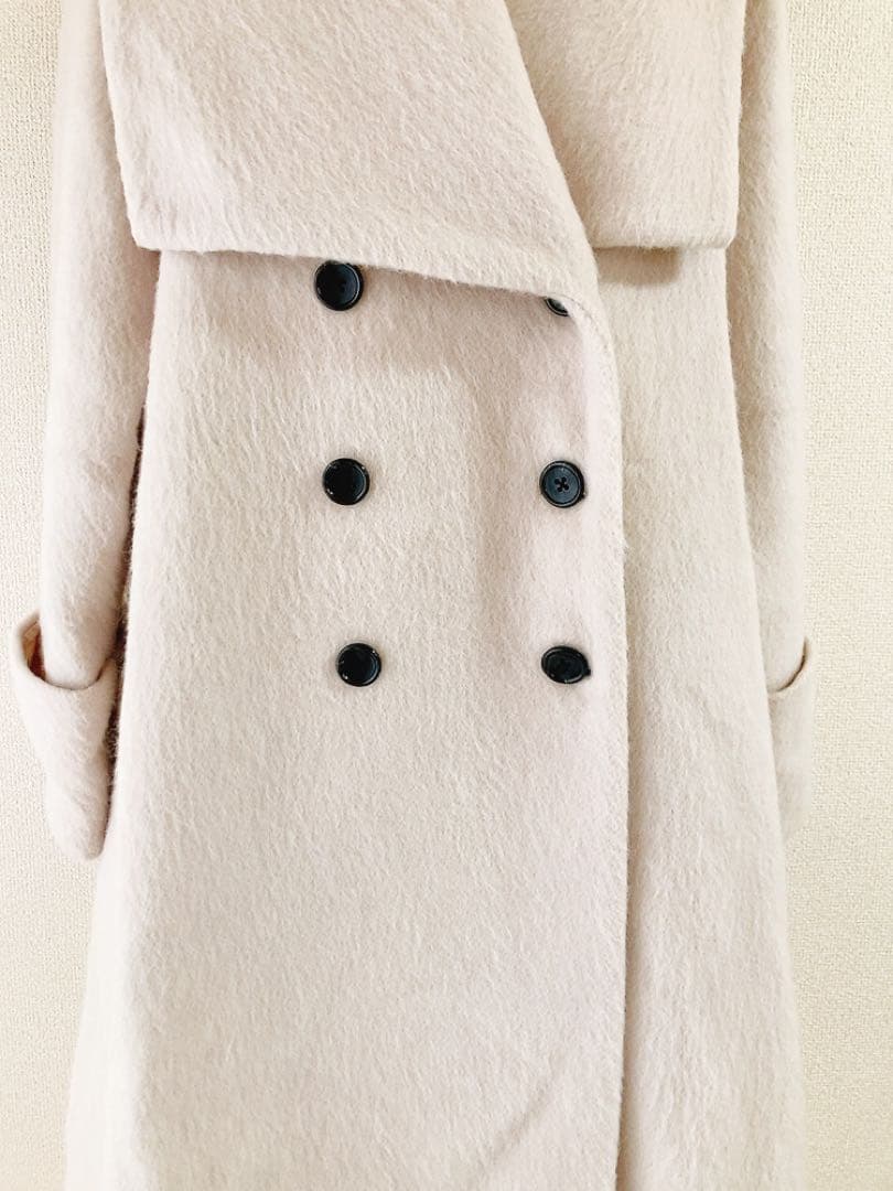 美品EMMEL REFINES チェスターコート　ロングコート　ウール　アルパカ