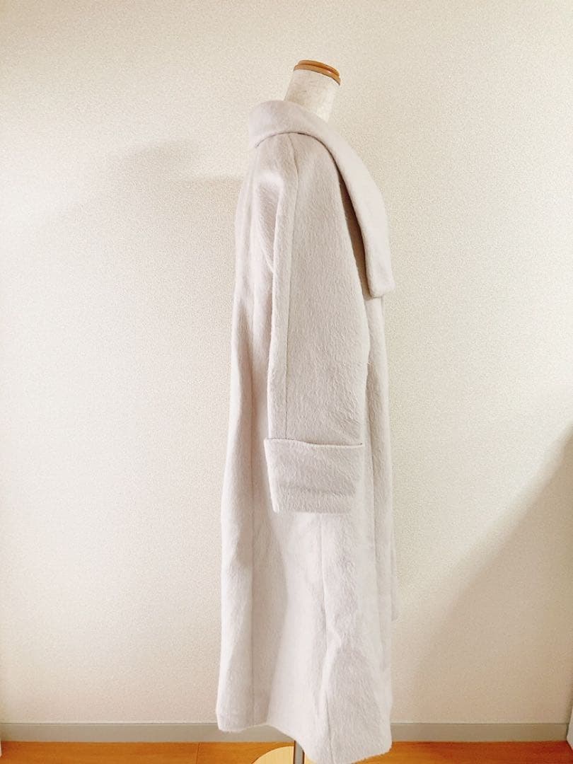 美品EMMEL REFINES チェスターコート　ロングコート　ウール　アルパカ