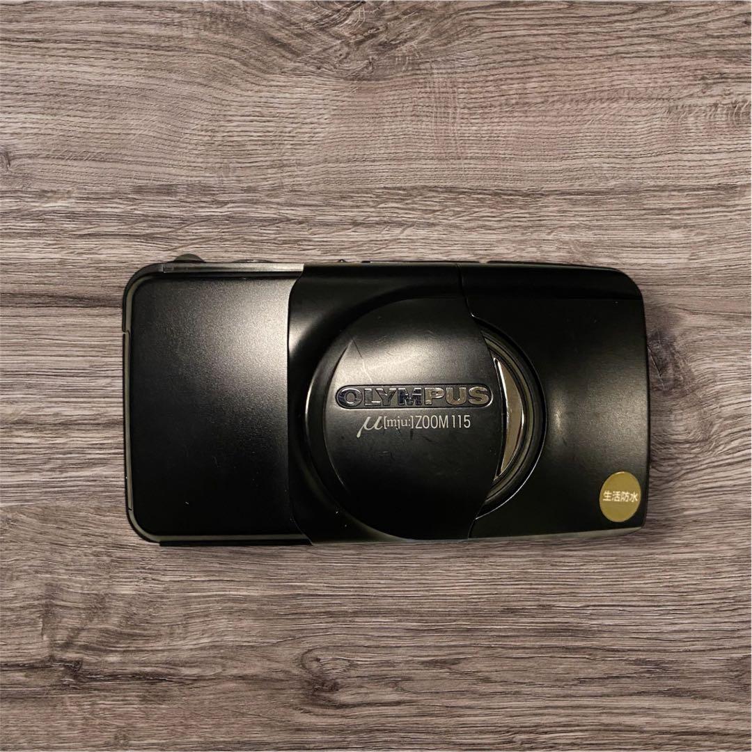 レアなブラック☆【OLYMPUS】μZOOM115