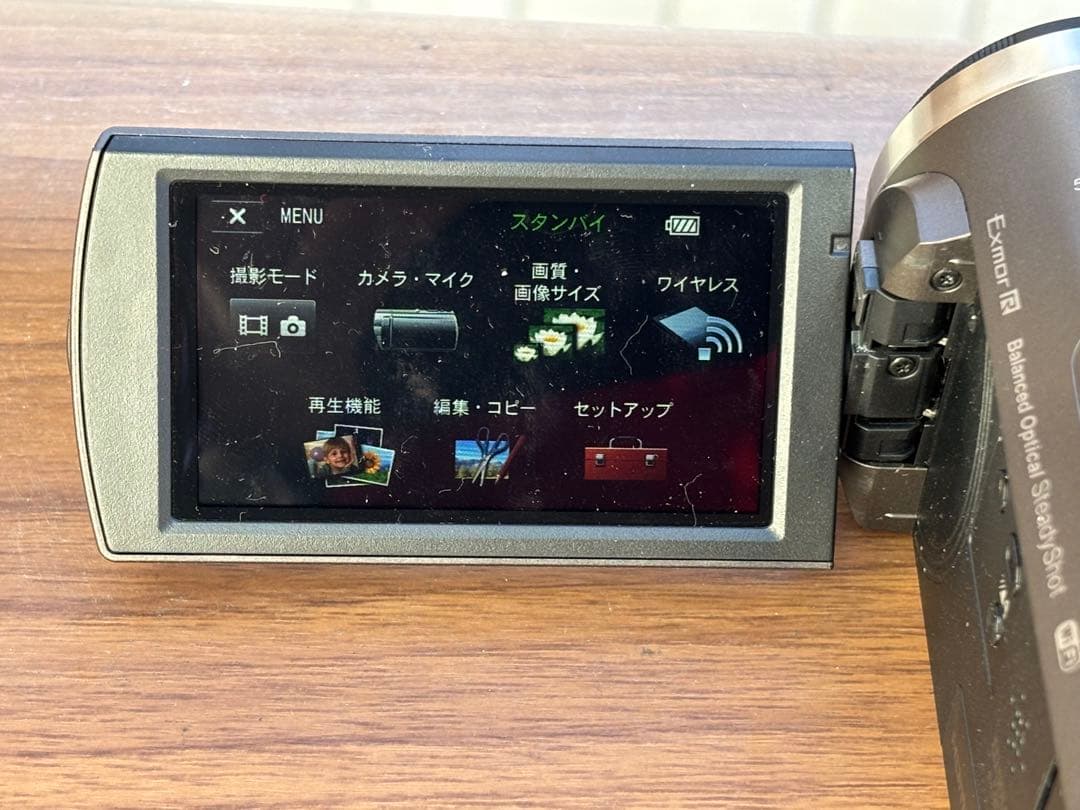 SONY HDR-CX680 ビデオカメラ本体　訳あり品