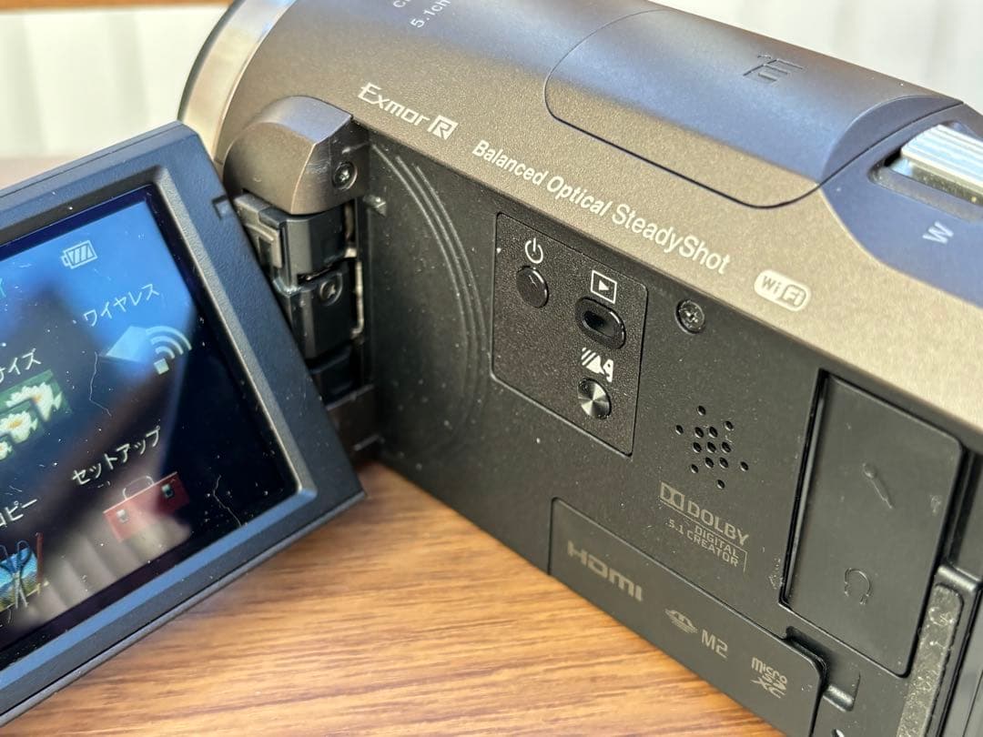 SONY HDR-CX680 ビデオカメラ本体　訳あり品