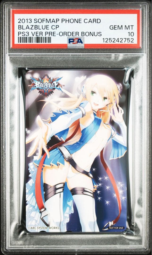 【PSA10】ノエル・ヴァーミリオン BLAZBLUE ブレイブルー