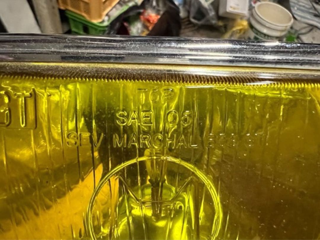 マーシャル　角目　859 フォグランプ　当時物