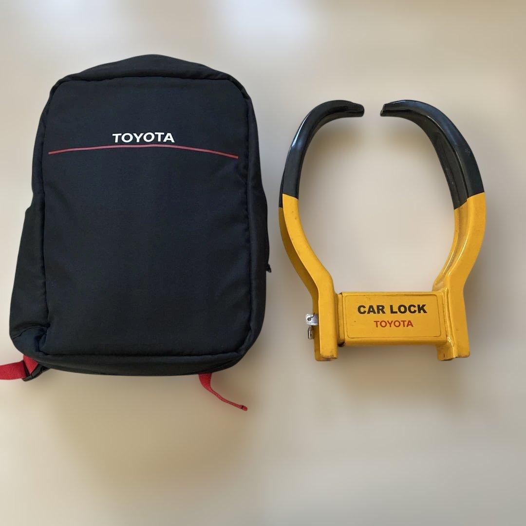 TOYOTA CAR LOCK イエロー