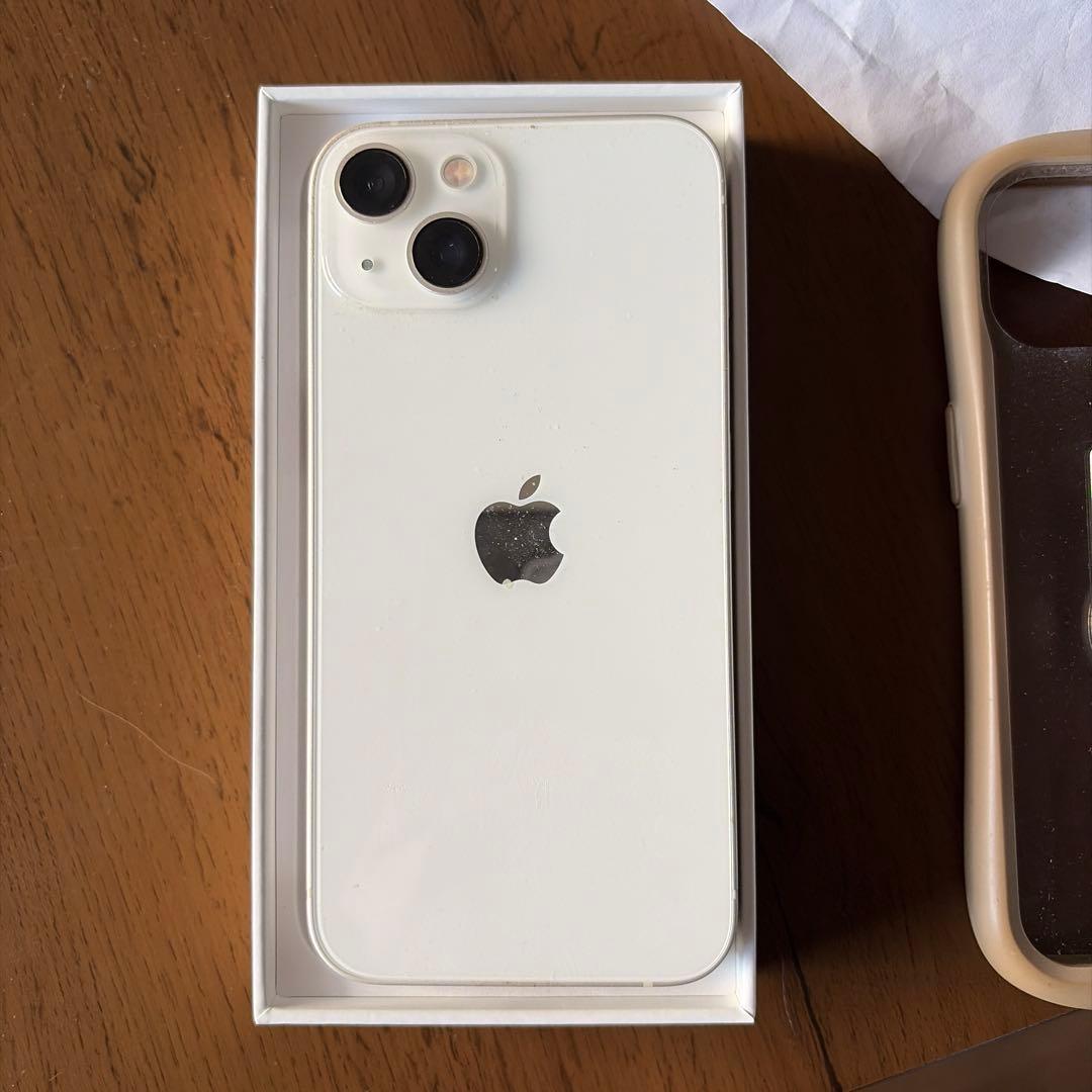 Apple iPhone 13 本体 iFaceケース付き