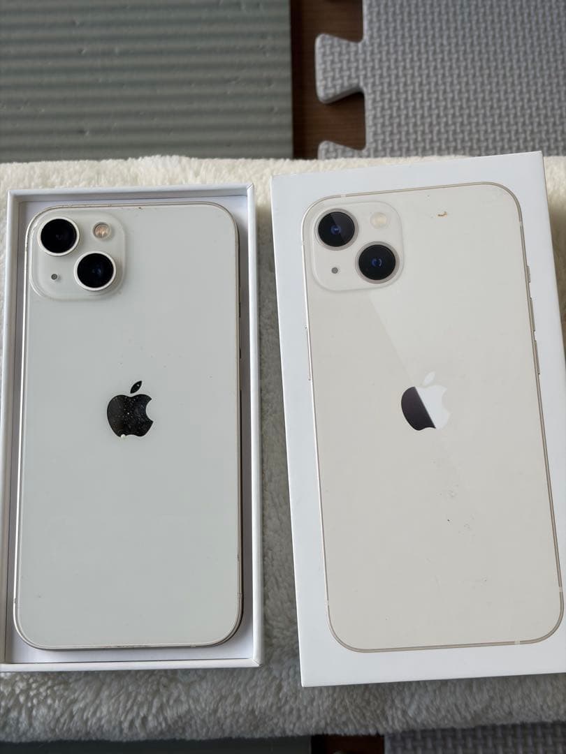 Apple iPhone 13 本体 iFaceケース付き