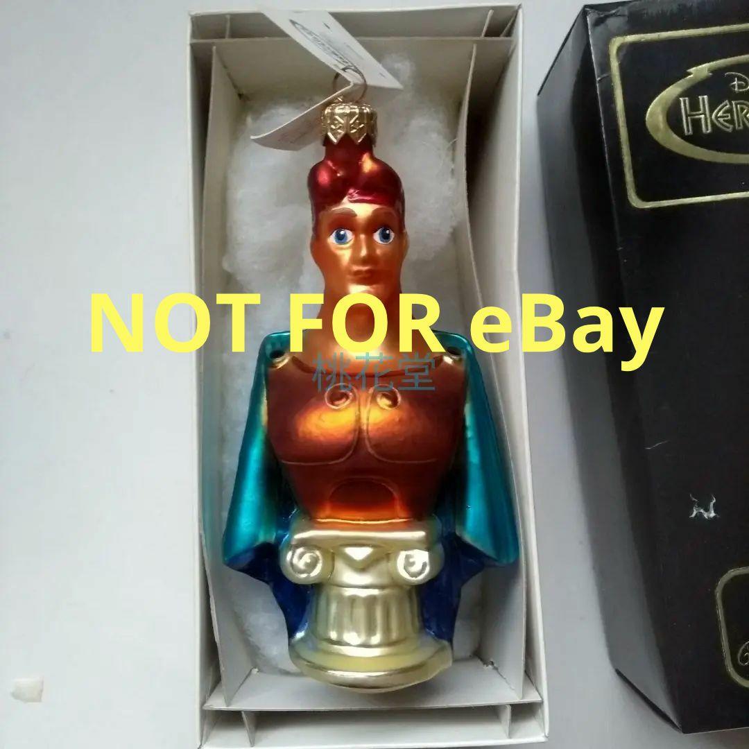 新品 ディズニー ラドコ ヘラクレス クリスマス ツリー ガラス オーナメント